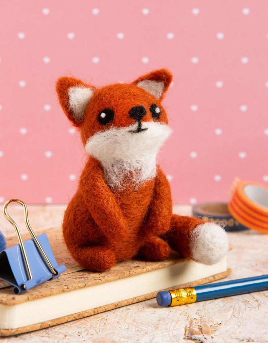 Fox Cub Mini Needle Felting Kit, Hawthorn Handmade