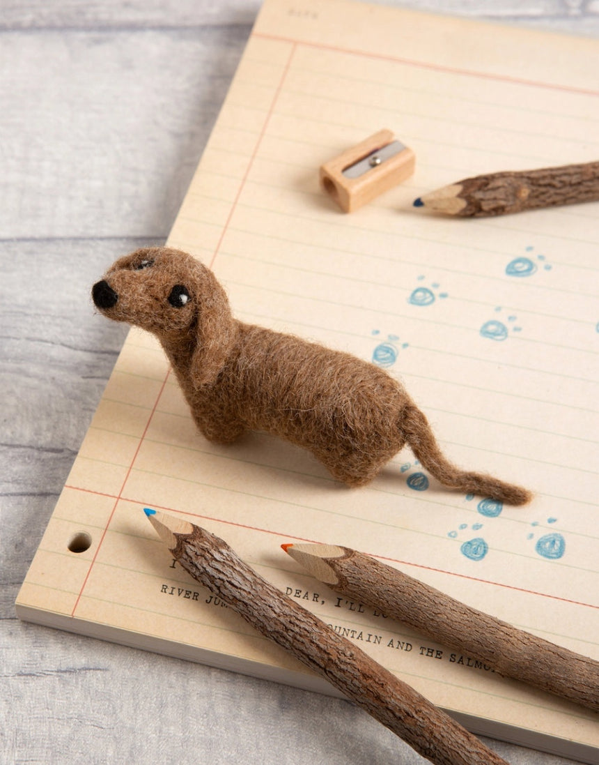 Dachshund Mini Needle Felting Kit, Hawthorn Handmade