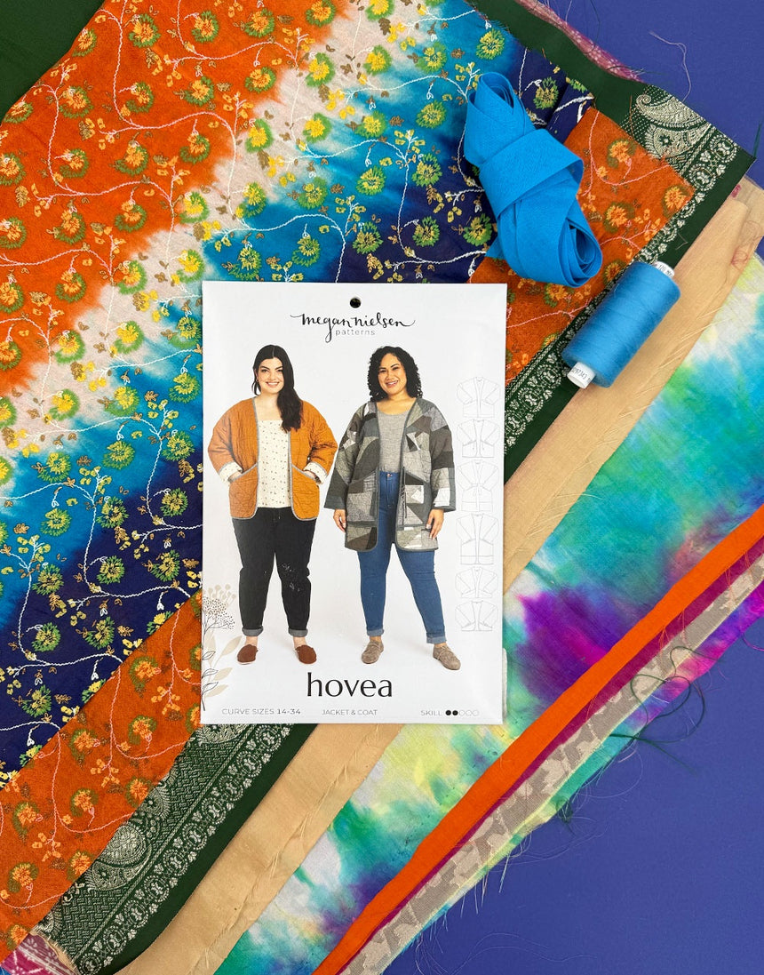 Heirloom Sari Hovea Jacket Kit Charity Dressmaking Project