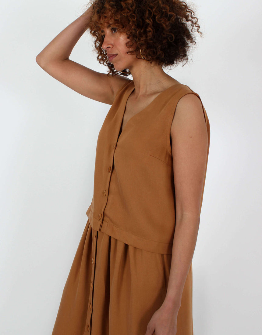 Lotus Top & Dress Sewing Pattern, I AM Patterns