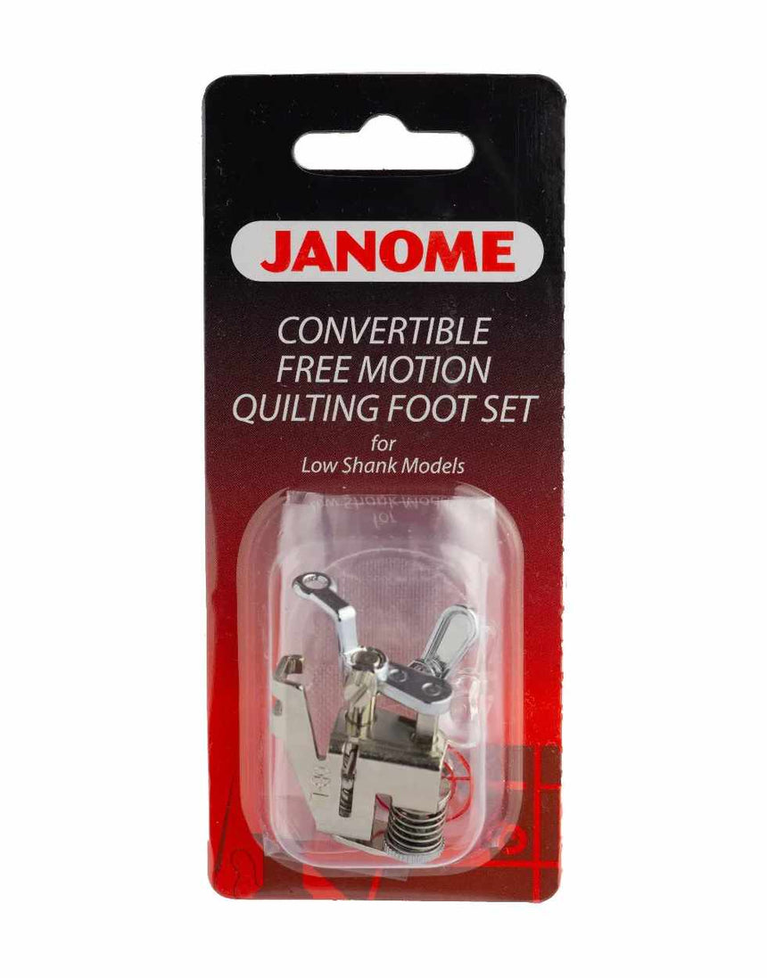 Janome Convertible Free Motion Quilting Foot Set - Cat B
