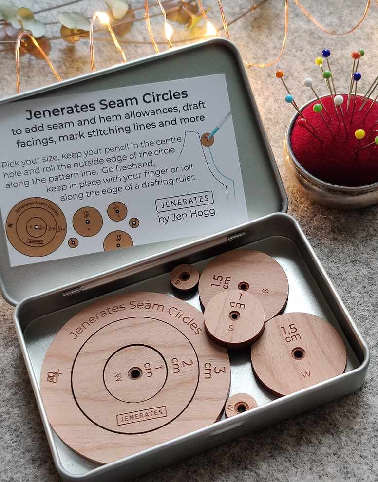 Jenerates Seam Circles Metric or Imperial