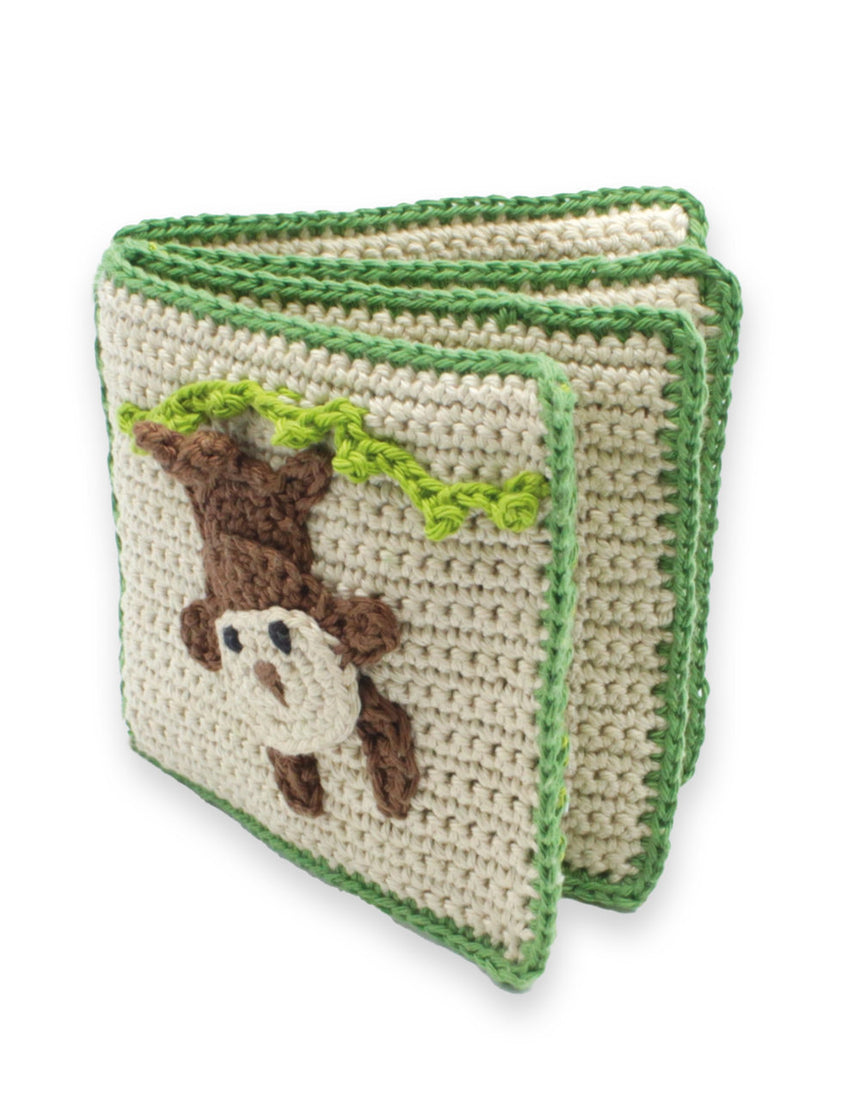 Jungle Babies Soft Book Crochet Kit, Hardicraft