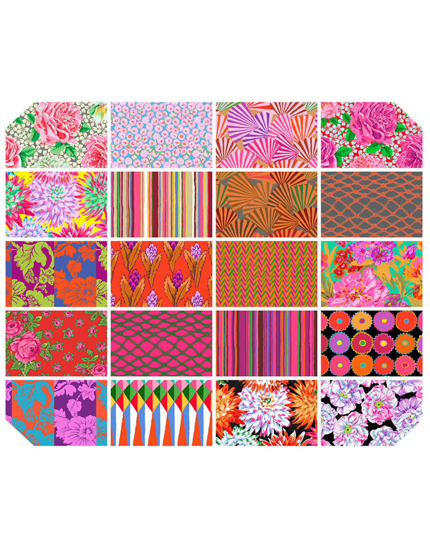 Kaffe Fassett Collective Design Strip Roll, Spring 2026 Warm