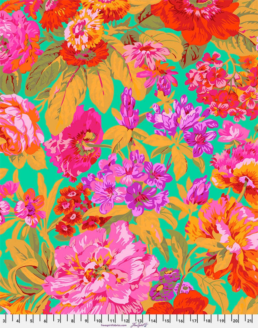 Green Volumptuous, Philip Jacobs for Kaffe Fassett Collective Spring 2026