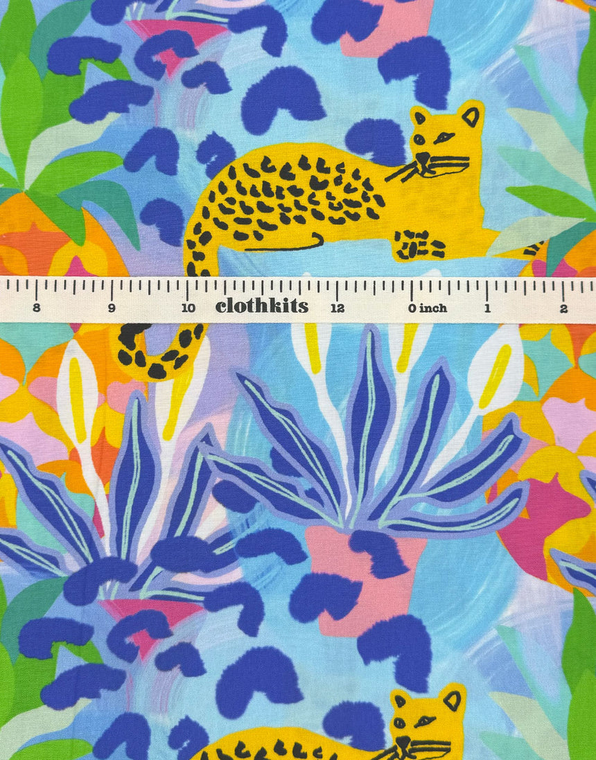 Pine Atoll Karina+Kind Cotton Poplin Fabric