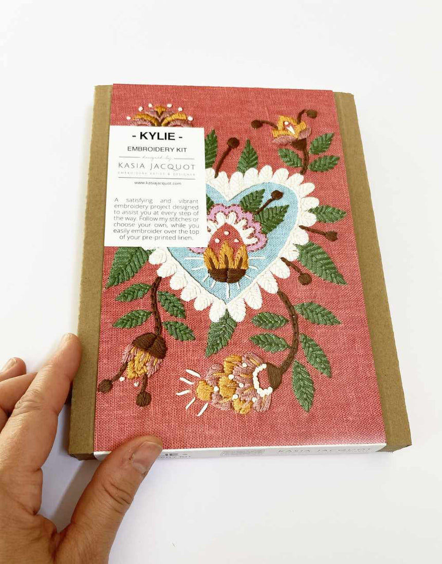 Kylie Embroidery Kit, Kasia Jacquot