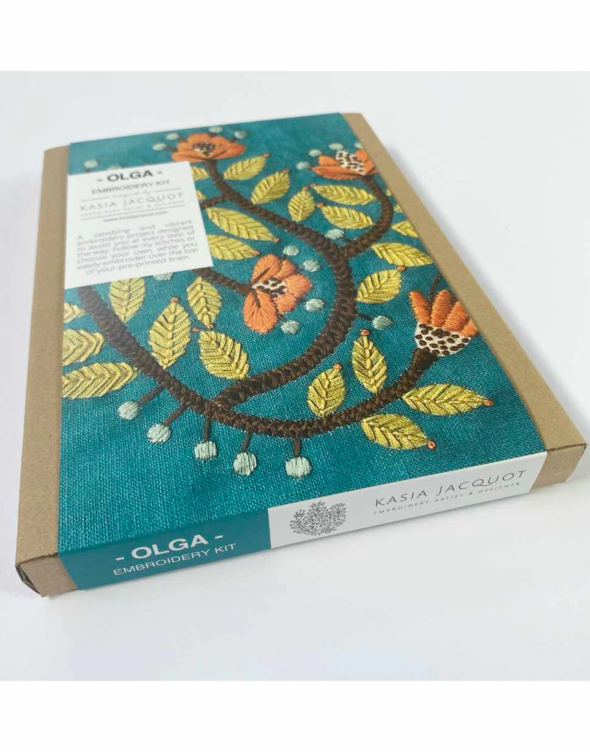 Olga Embroidery Kit, Kasia Jacquot