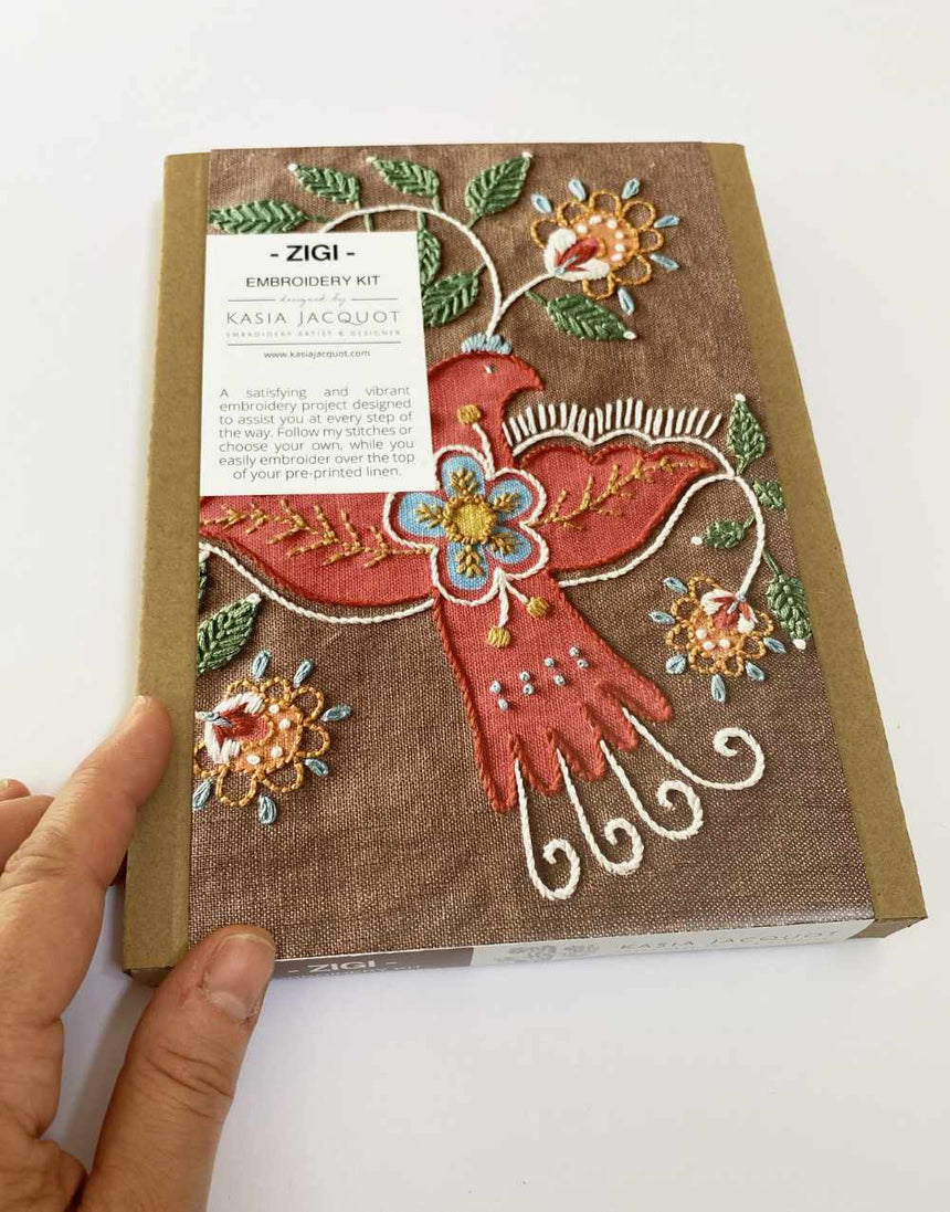 Zigi Embroidery Kit, Kasia Jacquot