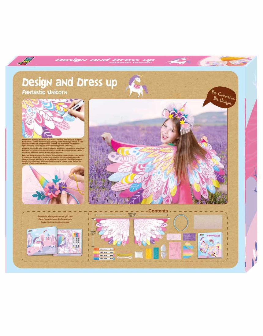 Design and Dress Up Fantastic Unicorn Kit