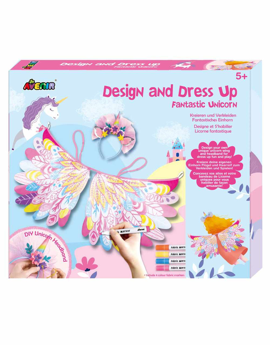 Design and Dress Up Fantastic Unicorn Kit