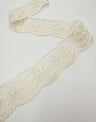 Knicker Elastic with Flowers, 33mm Wide