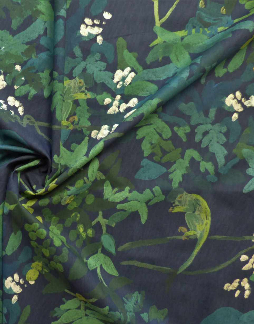 The Elephant & Chameleon Viscose Lawn Fabric, Lady McElroy