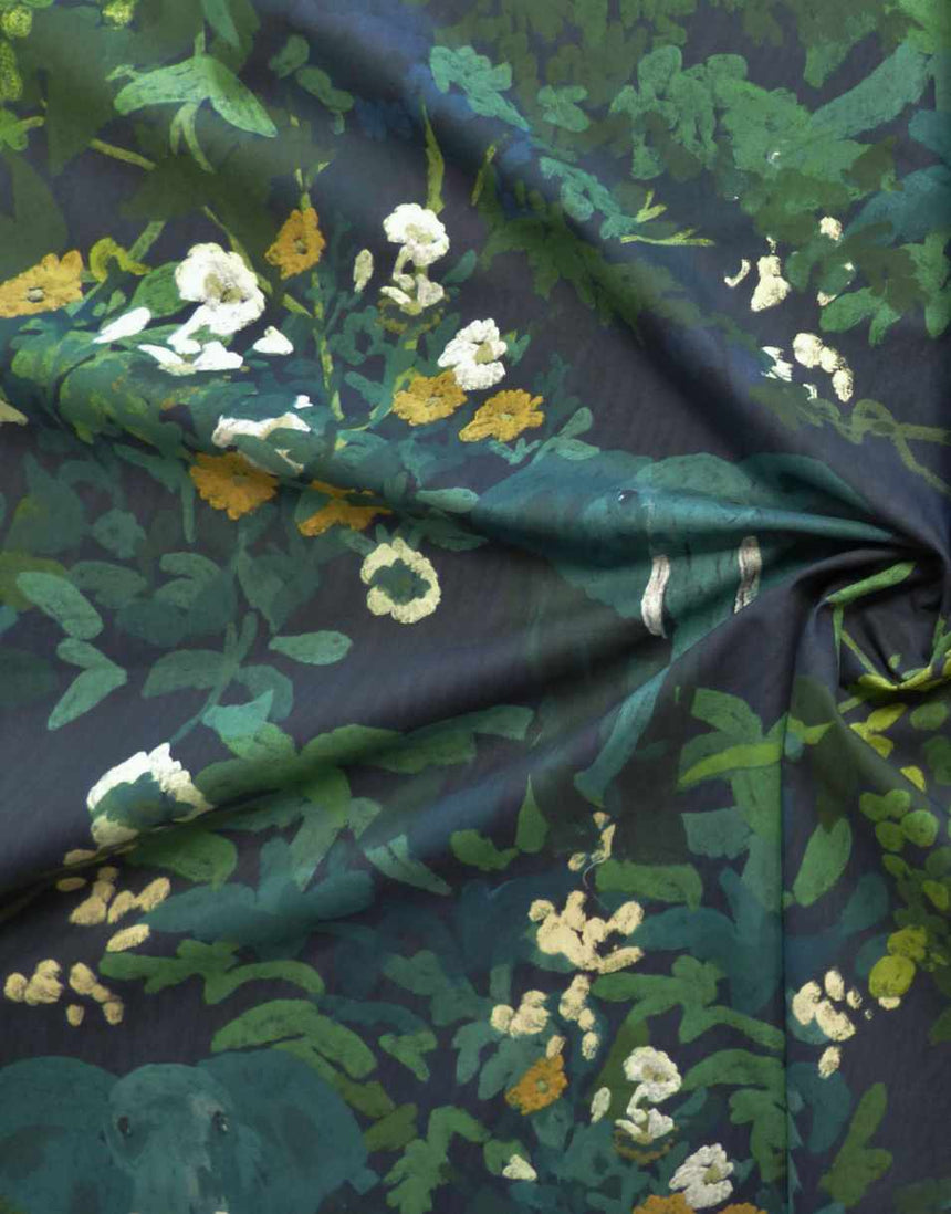 The Elephant & Chameleon Viscose Lawn Fabric, Lady McElroy