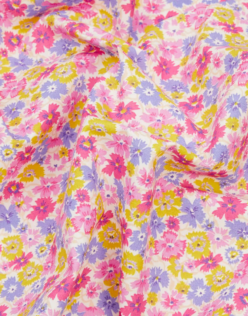 Liberty Cotton Poplin Fabric Elsa Gabriele A