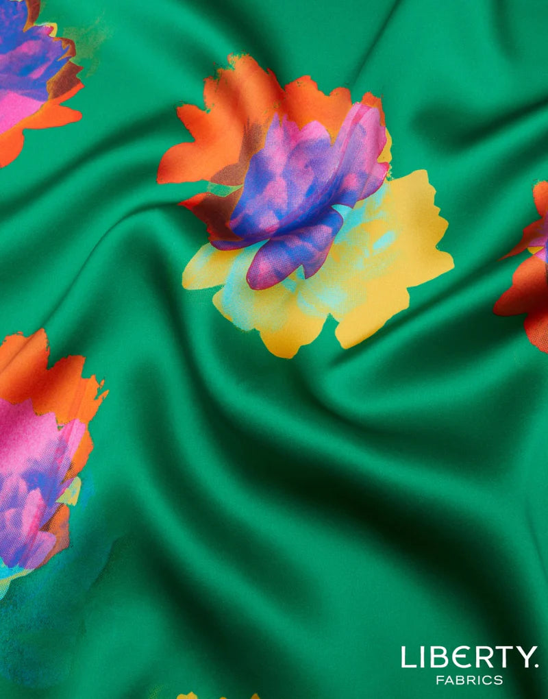 Remnant 1.5m - Liberty Fabrics Belgravia Silk Satin, Cunningham A