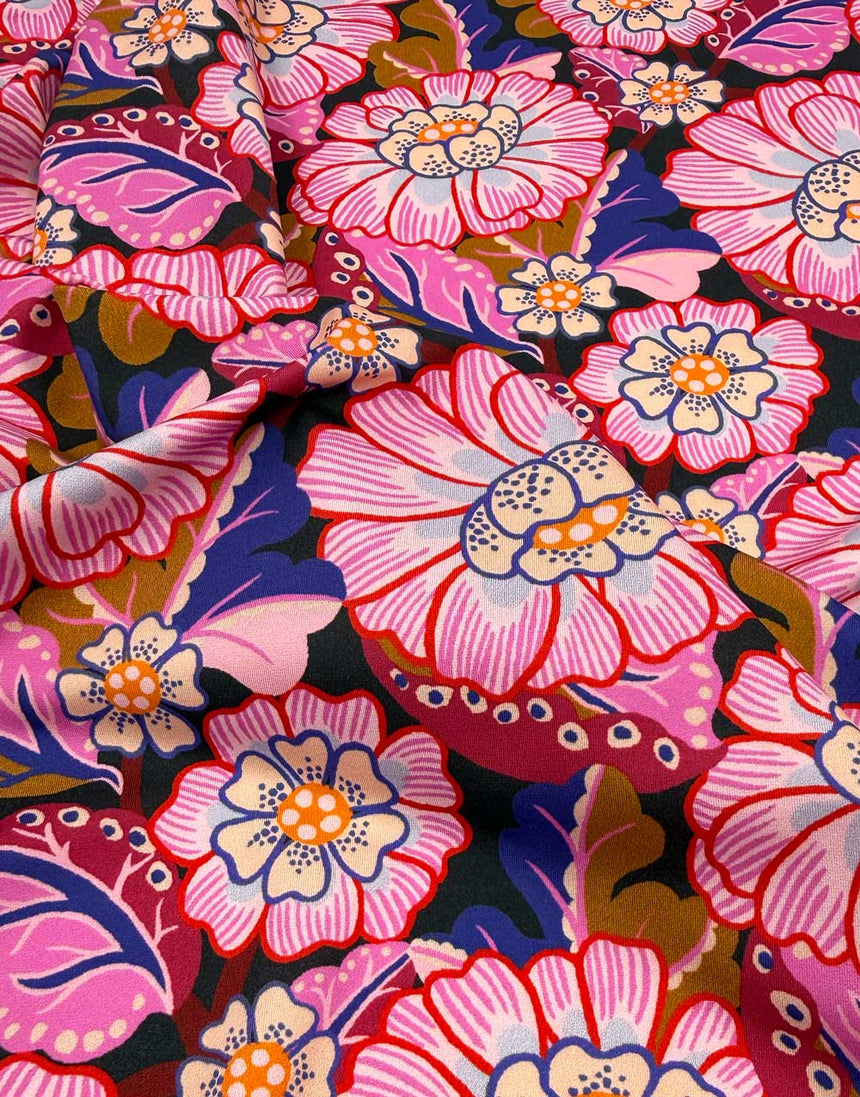 Liberty Fabrics Cargreen Stretch Swimwear Fabric, Clifford B