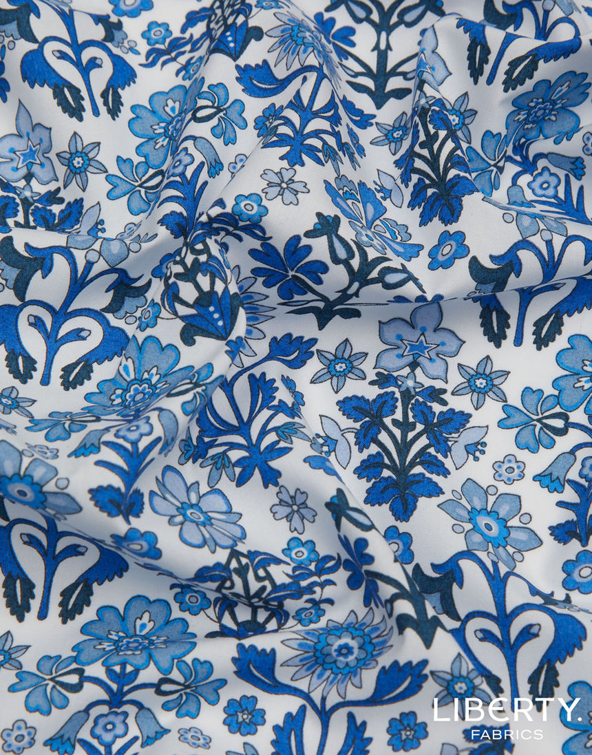 Liberty Cotton Poplin Fabric, Marlow C