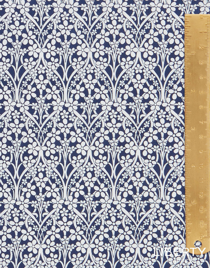 Liberty Cotton Poplin Fabric, Iona Star A