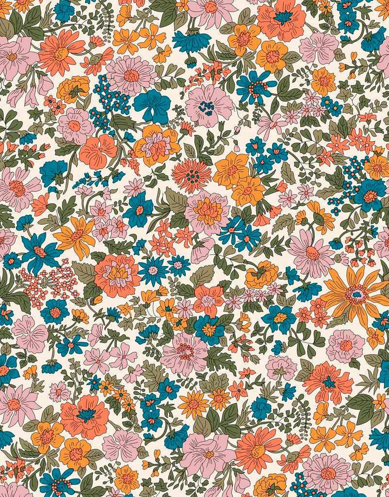 Liberty Fabrics Lasenby Quilting Cotton, Emily Annabelle I