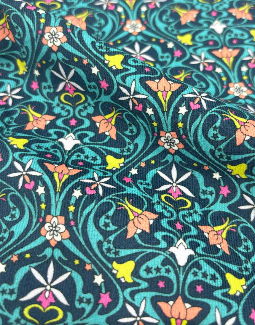 Liberty Fabrics Rossmore Cotton Corduroy, Ghost Orchid B