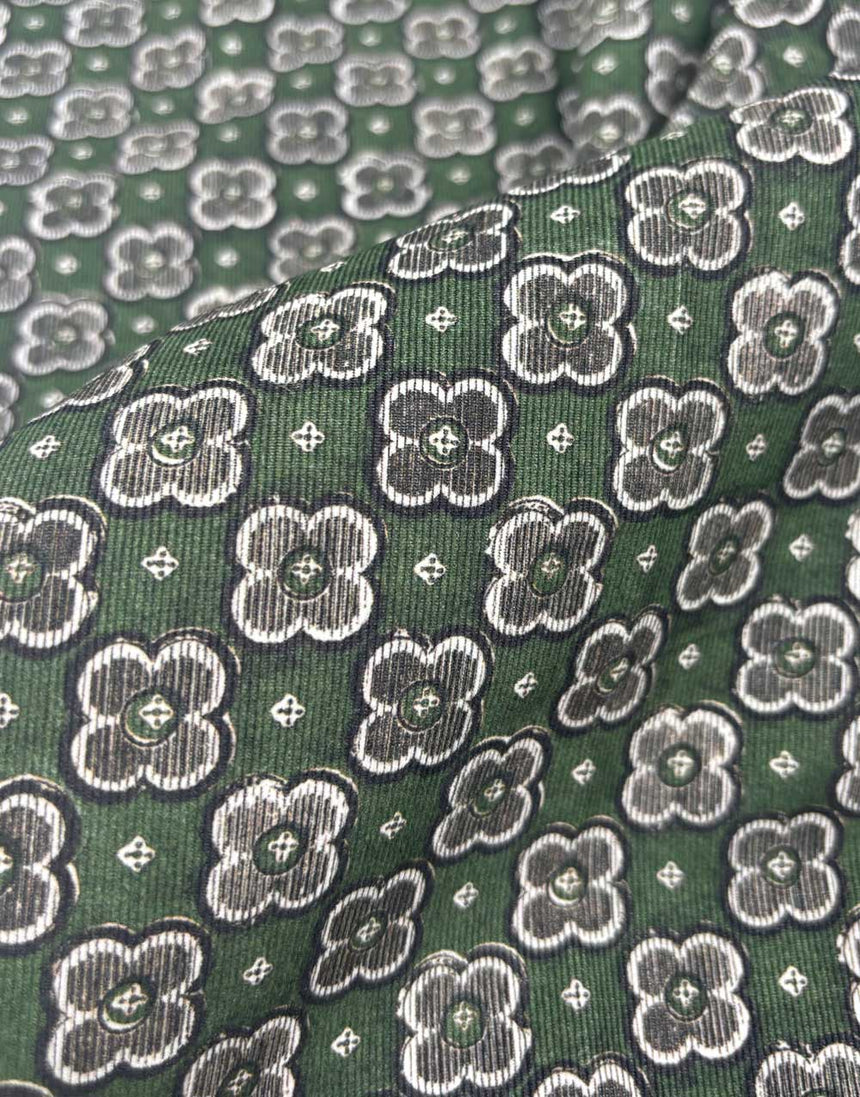 Liberty Fabrics Rossmore Cotton Corduroy, Little Clover Green