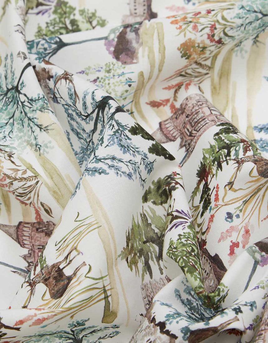 Liberty Fabrics Tana Lawn® Edinburgh Castle B