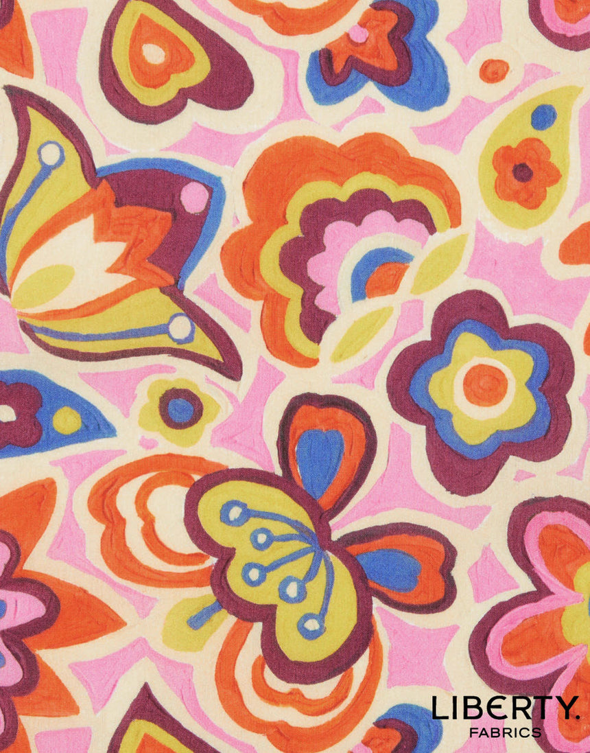 Liberty Fabrics Tana Lawn® Peace and Love C