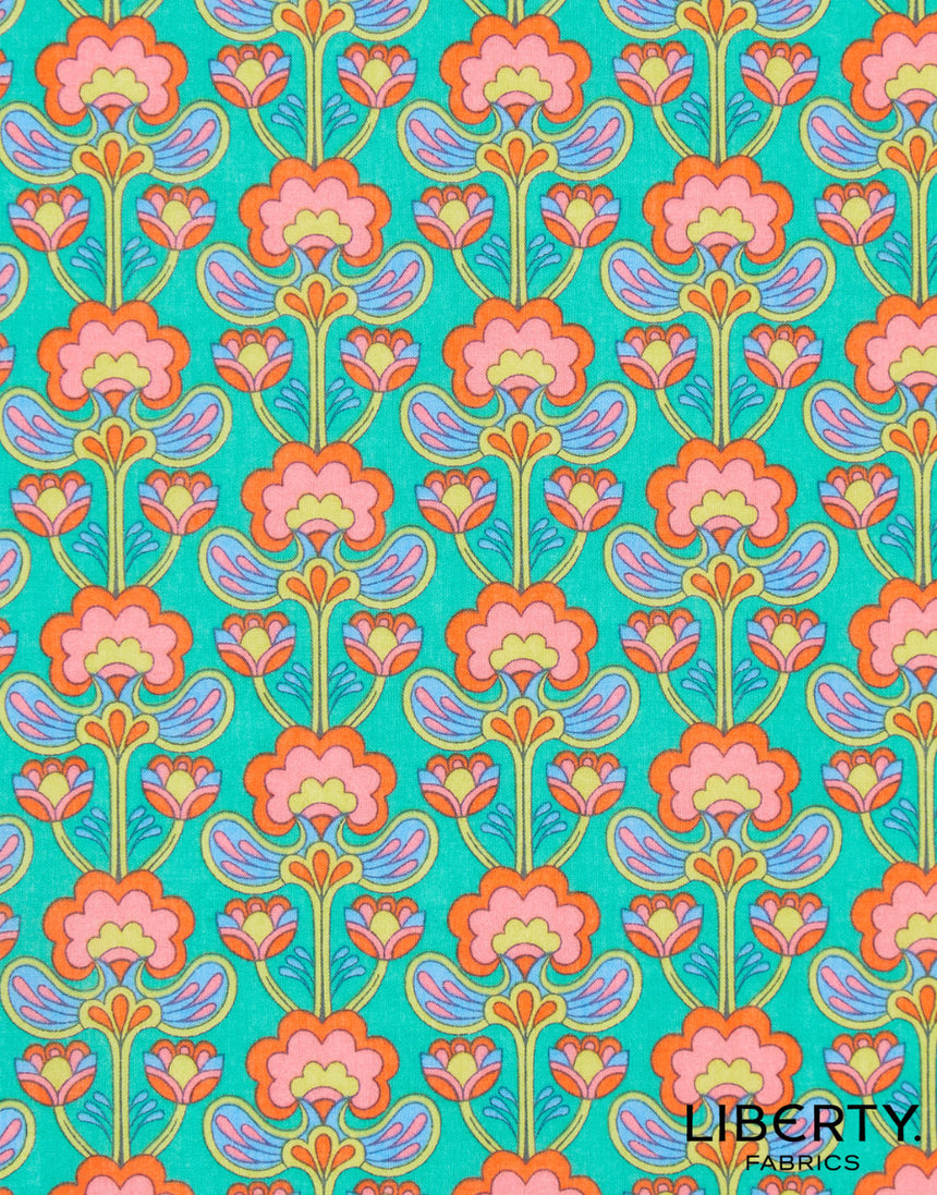 Liberty Fabrics Tana Lawn® Peacock Posy A