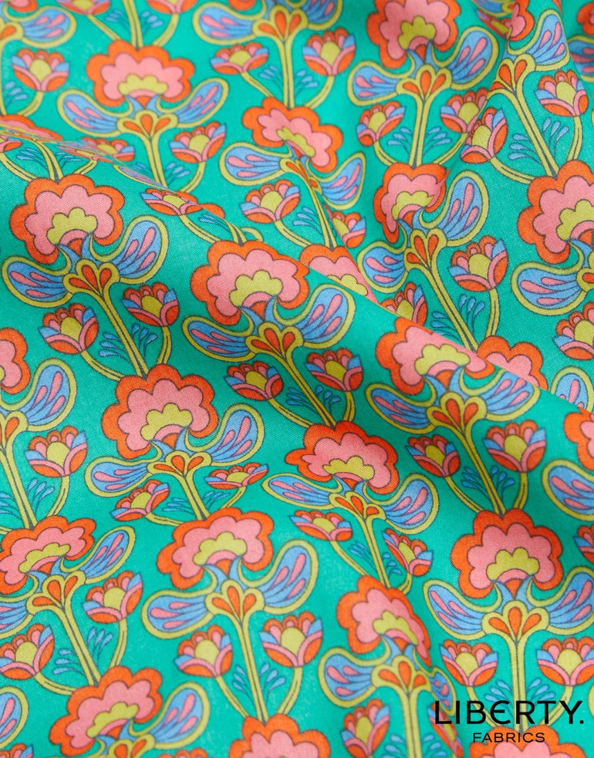 Liberty Fabrics Tana Lawn® Peacock Posy A