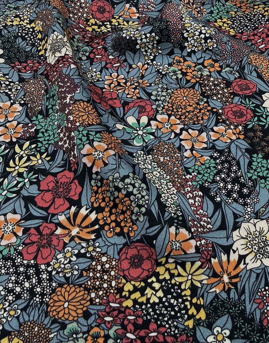 Liberty Fabrics Bickington Satin Viscose, Ciara A
