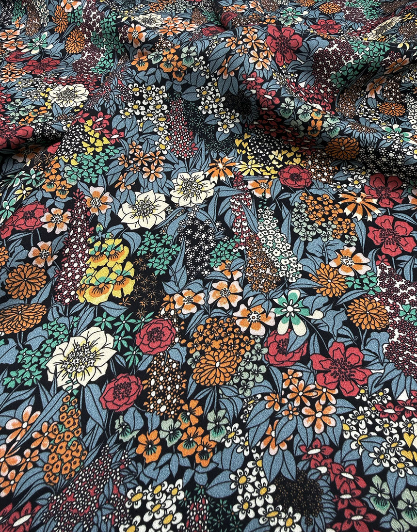 Liberty Fabrics Bickington Satin Viscose, Ciara A