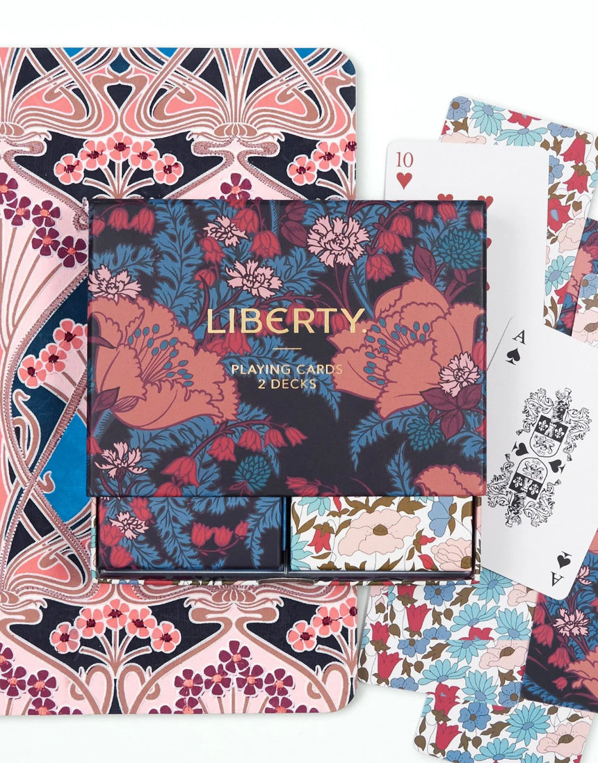 Liberty Floral Playing Cards / Card Set Liberty London