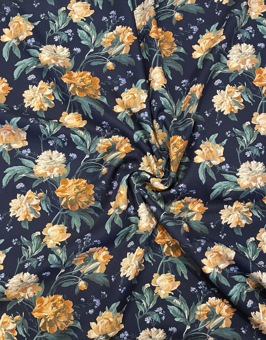 Liberty Fabrics Lantana Decadent Blooms