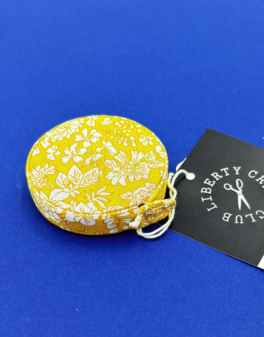 Yellow Tape Measure, Liberty Fabrics