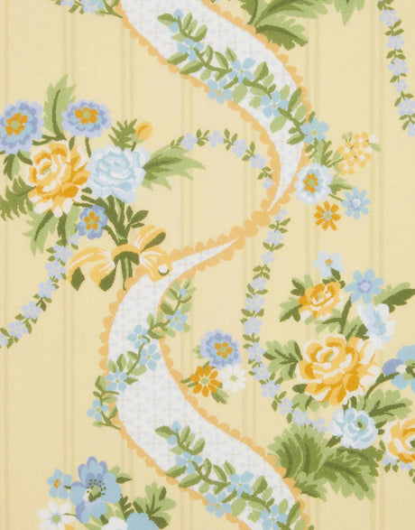 Liberty Fabrics x Bridgerton Tana Lawn® Cotton, Ribbon Cascade C