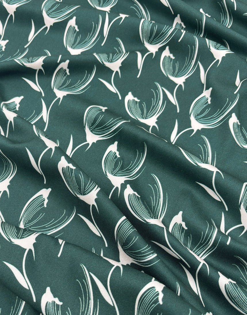 Green Botanica Light & Lush Viscose Fabric