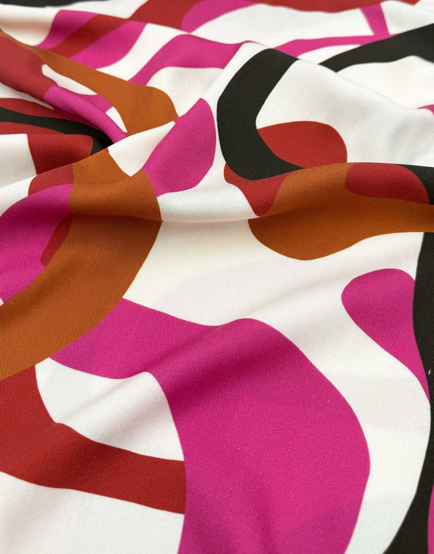 Summer Wave Light & Lush Viscose Fabric