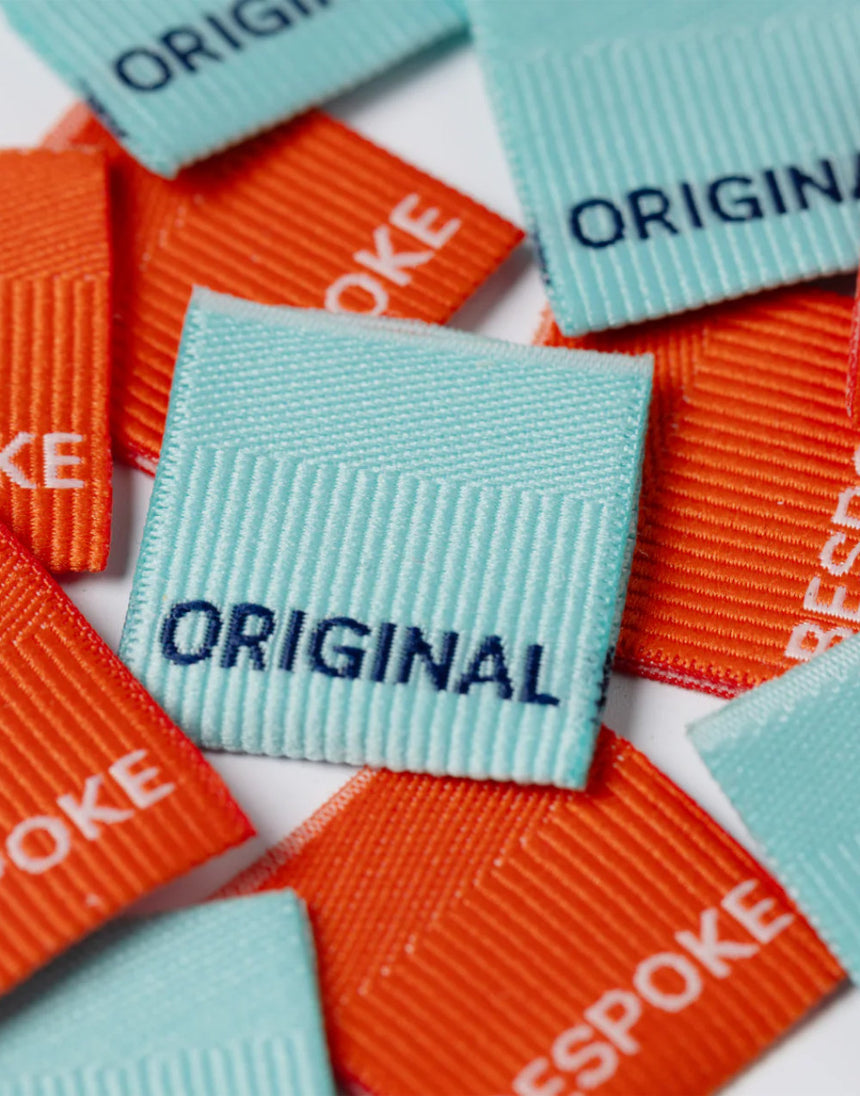 Bespoke/Original Woven Sewing Labels - Pack of 6