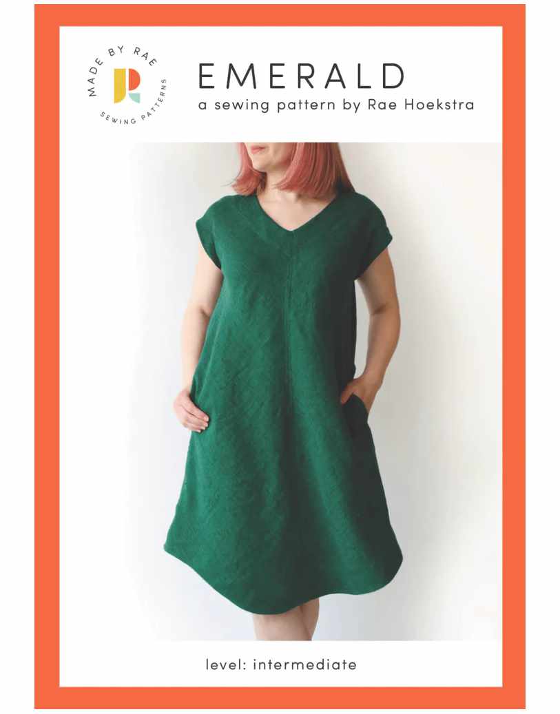 Made by Rae Dresses Emerald Dress & Top Sewing Pattern, Made by Rae 15813