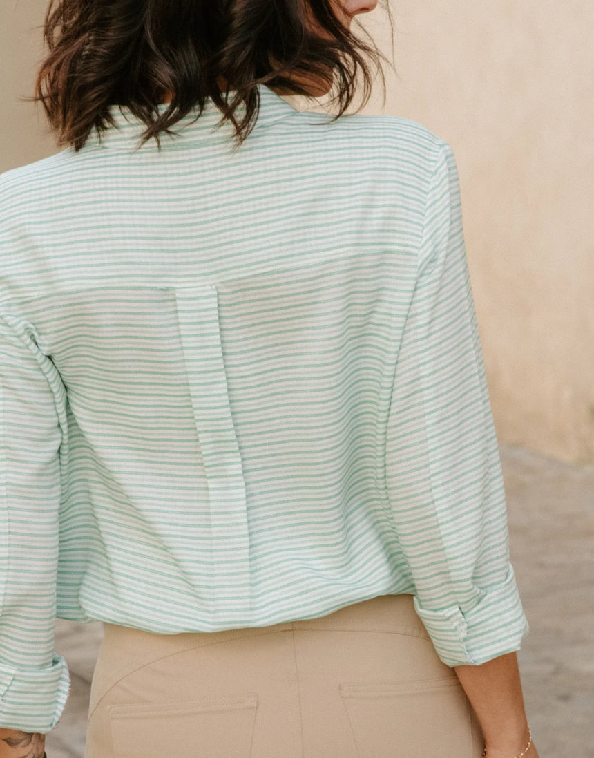 Scala Shirt Paper Sewing Pattern, Maison Fauve