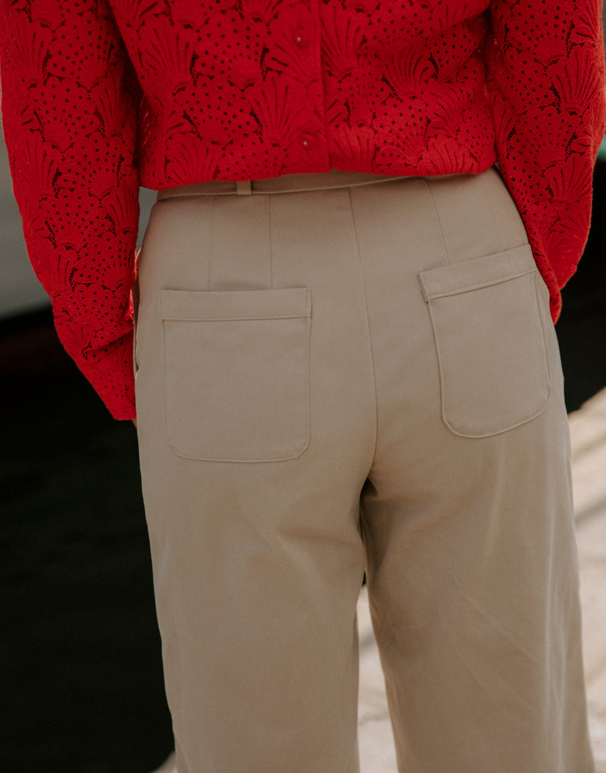 Récif Trousers Sewing Pattern, Maison Fauve