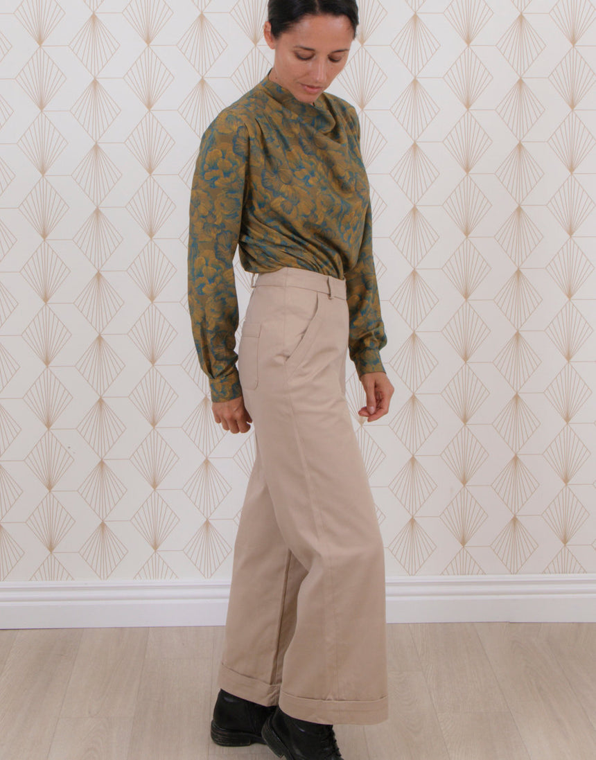 Récif Trousers Sewing Pattern, Maison Fauve