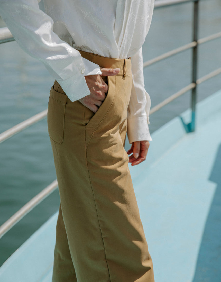 Récif Trousers Sewing Pattern, Maison Fauve