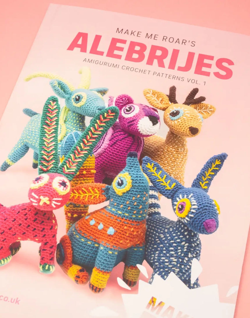 The Alebrije Crochet Amigurumi Pattern Book, Make Me Roar