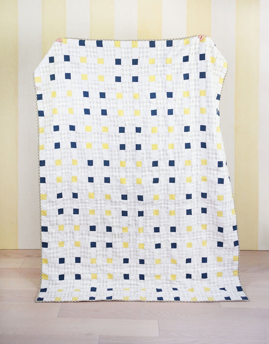 Picnic Square Quilt PDF Sewing Pattern, Matchy Matchy Sewing Club