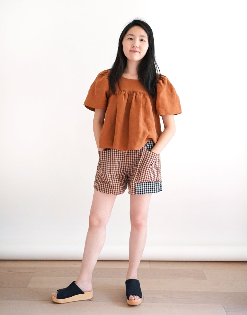 Weekend Chore Shorts PDF Sewing Pattern, Matchy Matchy Sewing Club