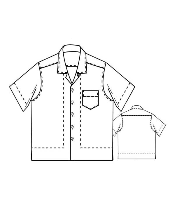 The All State Shirt, Merchant & Mills Sewing Pattern