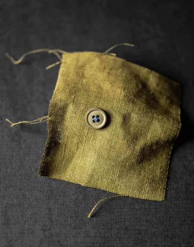 Cotton Button from Merchant & Mills, 15mm Pine