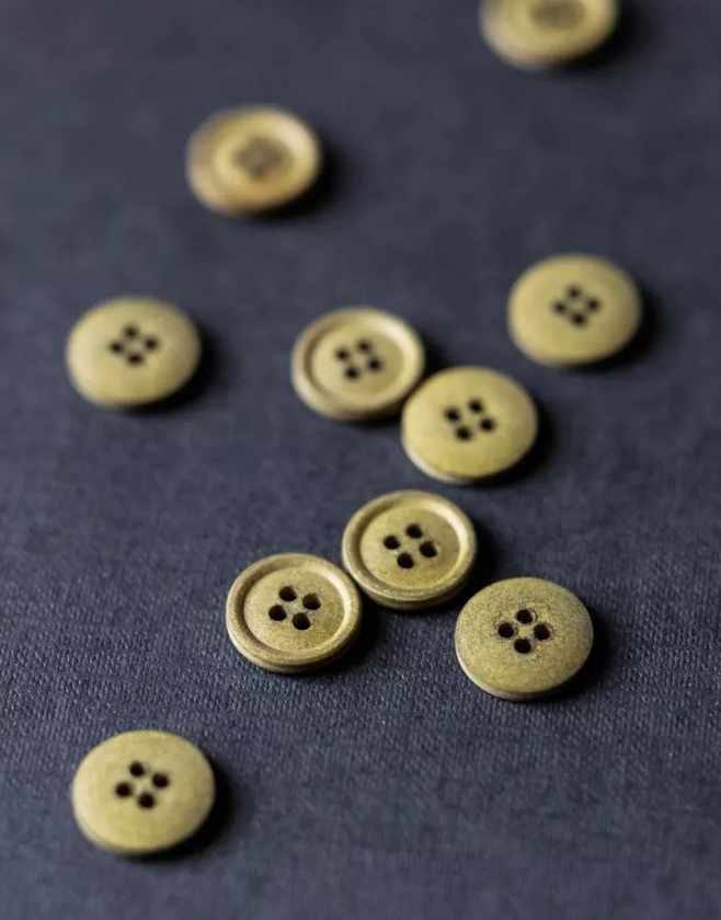 Cotton Button from Merchant & Mills, 15mm Pine